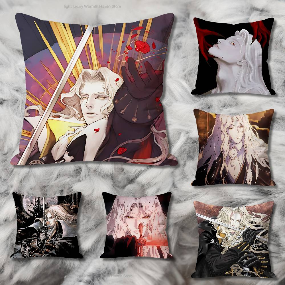 Home Textiles Inc - C-Castlevania Game A-Alucard Pillow Cases for
