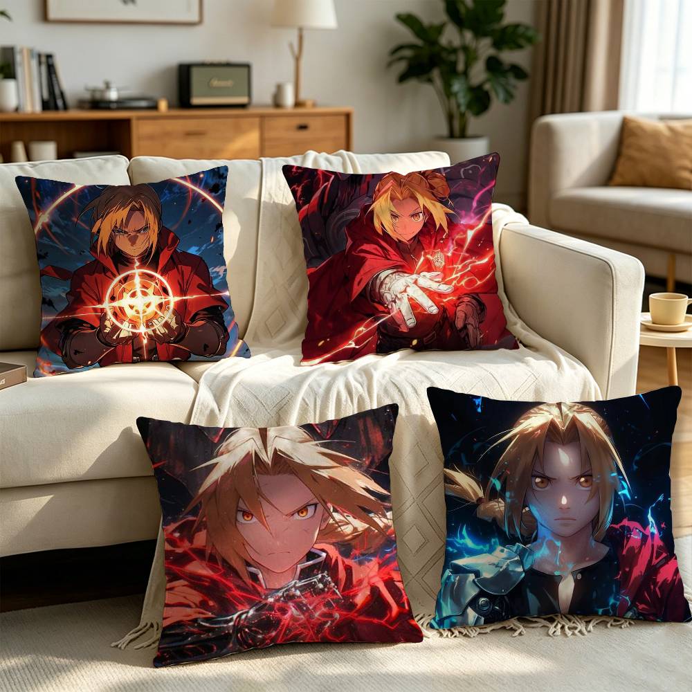 Home Textiles Definition - Edward Elric Pillow cover gift High