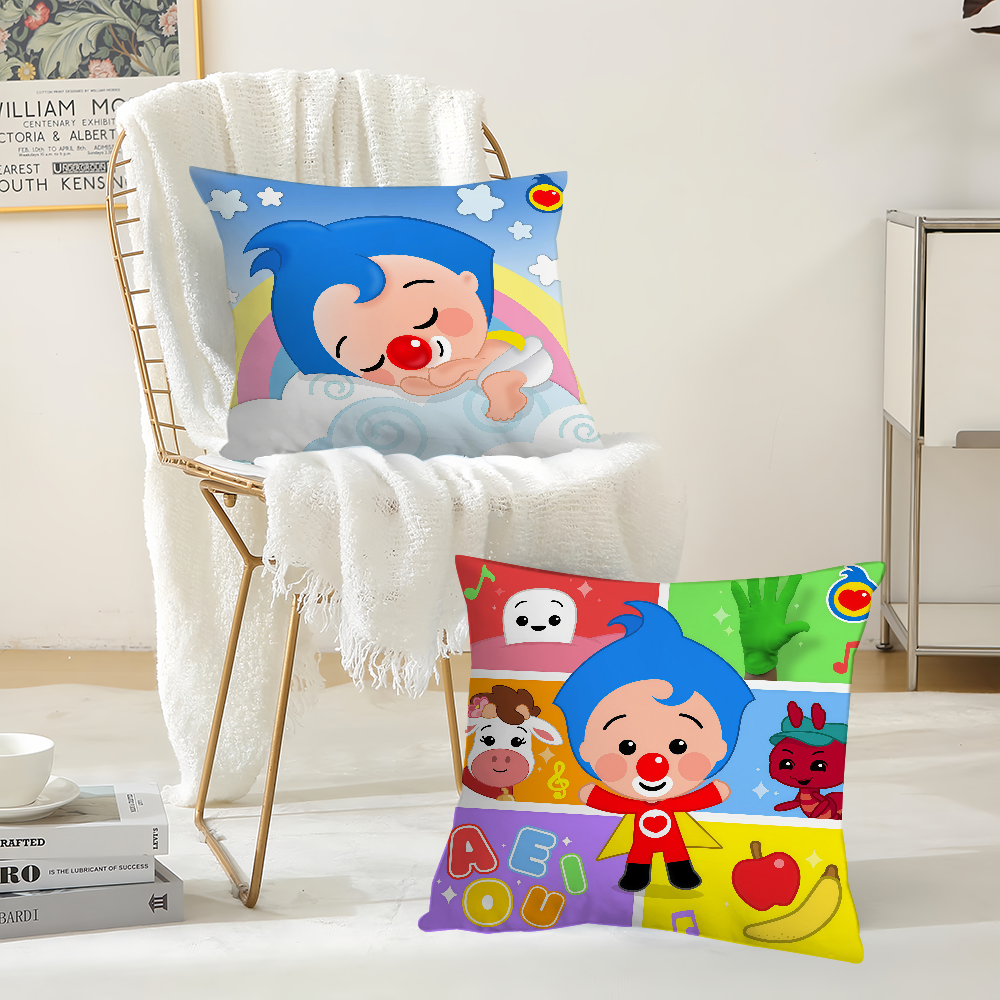 Pillow Cover 20X20 - Cartoon cute P-Plim P-Plim Pillow Case