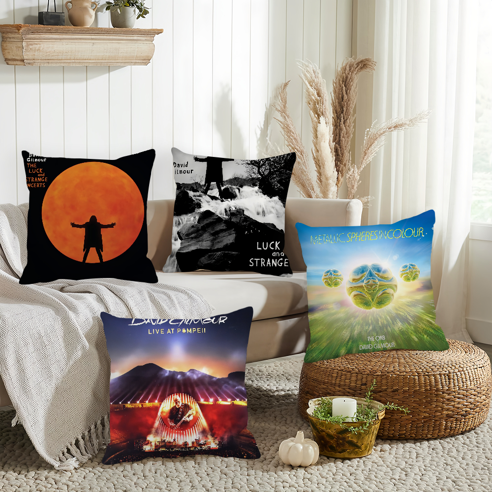 Pillow Cover 20X20 - Singer D-David G-Gilmour Pillow Case Home