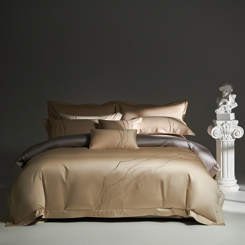 Home Textiles Premium - Premium 1400TC Egyptian Cotton Embroidery Bedding