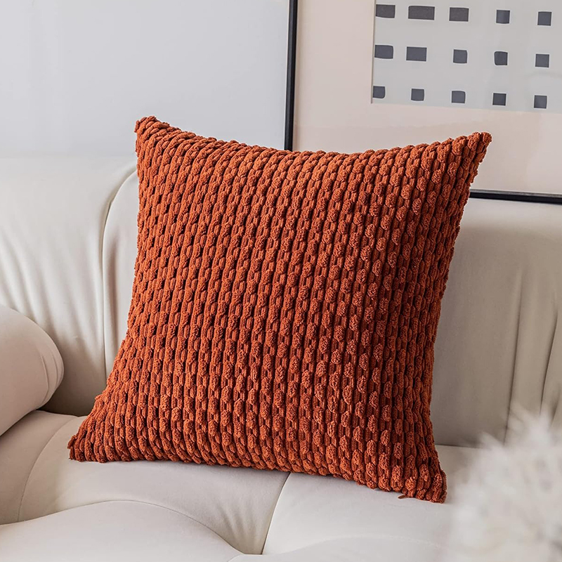 Pillow Cover 20X20 - Boho Striped Decorative Throw Pillow Covers,