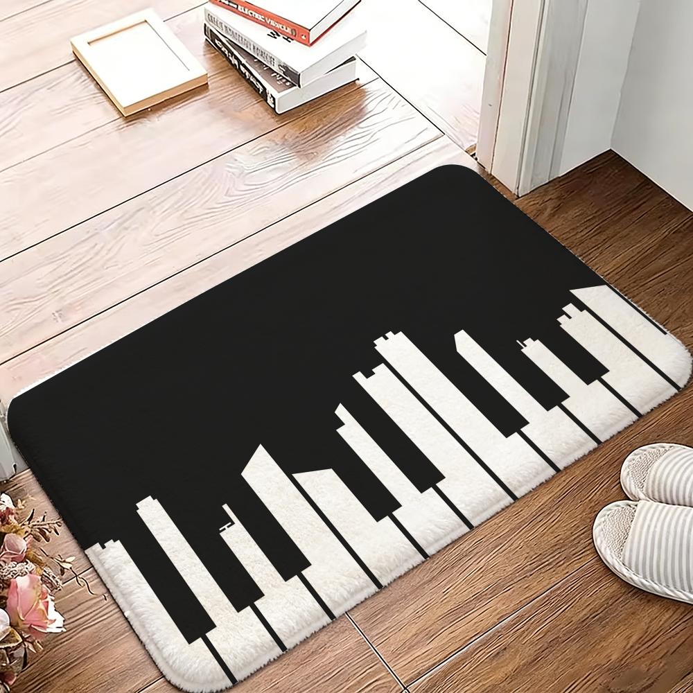 Music Note Piano Pattern Floor – обзор и цена Home Textiles Notes