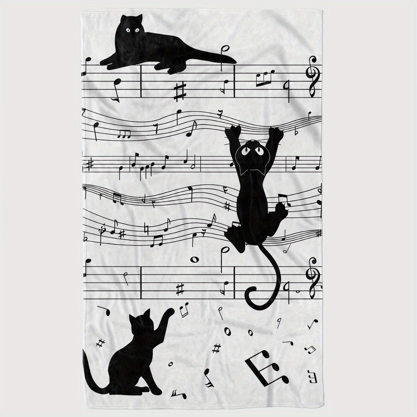 Black and white cat silhouette – обзор и цена Home Textiles Notes