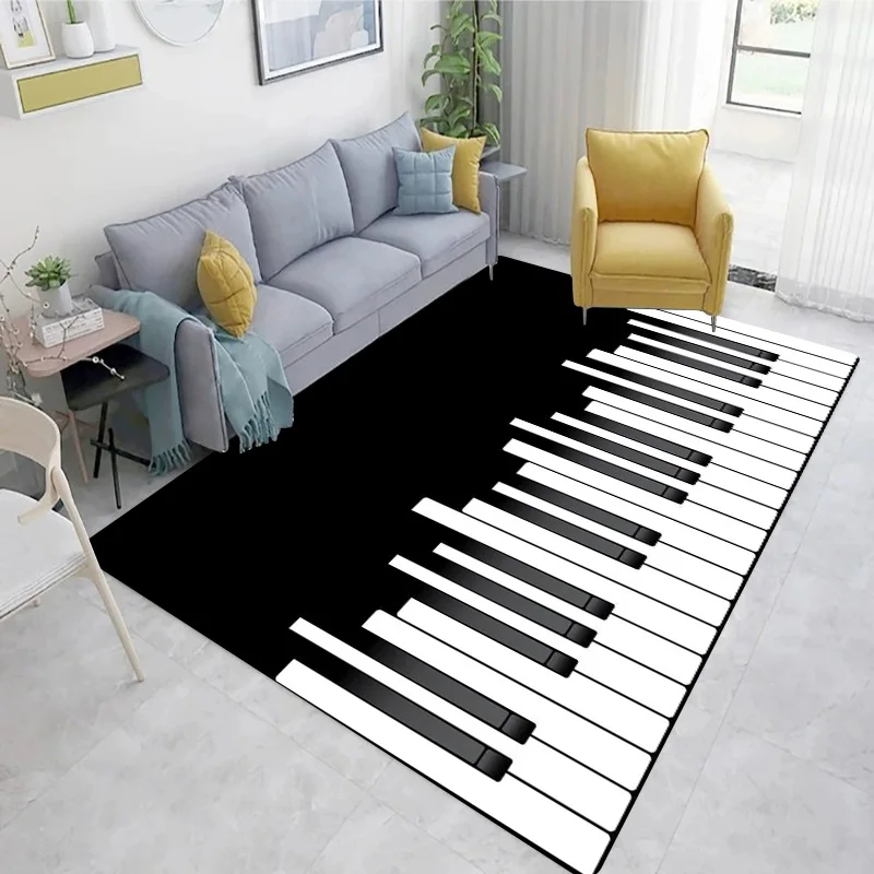 Piano Black and White Keys She – обзор и цена Home Textiles Notes