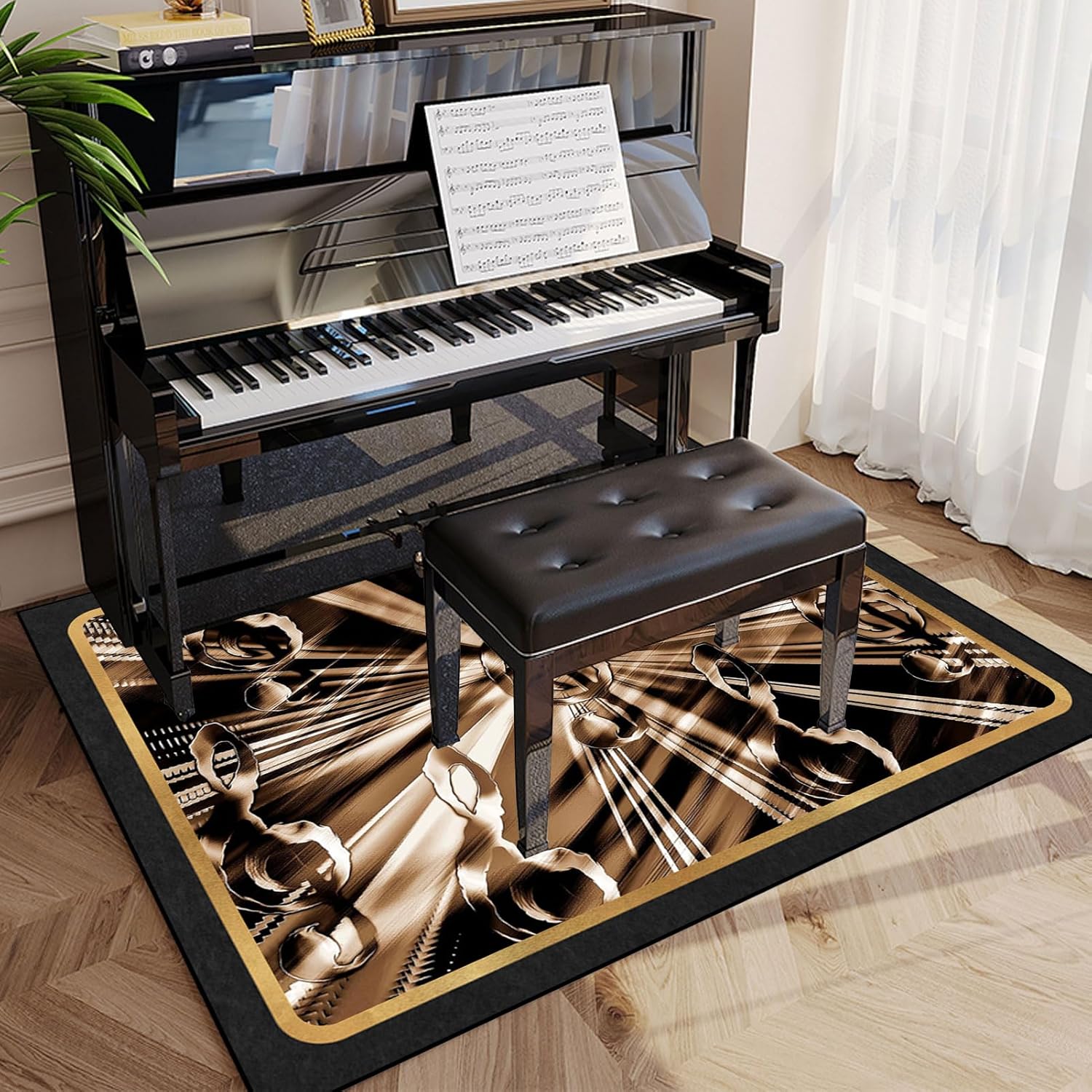Music Note G Clef Pattern Carp – обзор и цена Home Textiles Notes