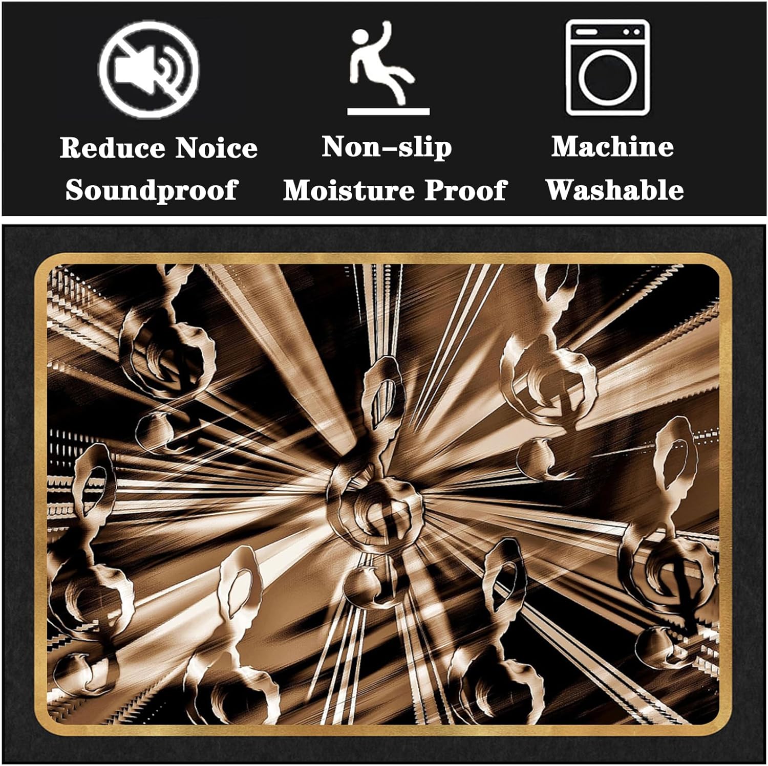 Music Note G Clef Pattern Carp – обзор и цена Home Textiles Notes
