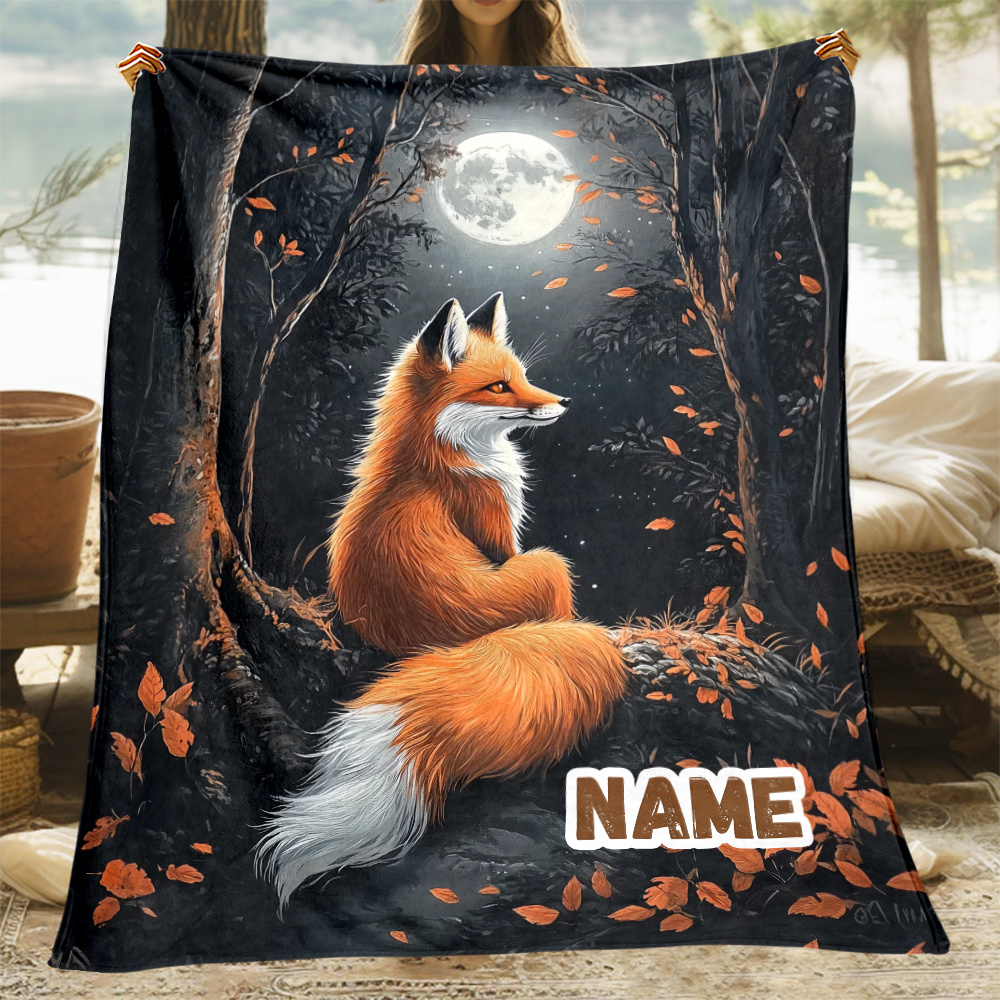 Personalized fox pattern high- – обзор и цена Home Textiles Definition