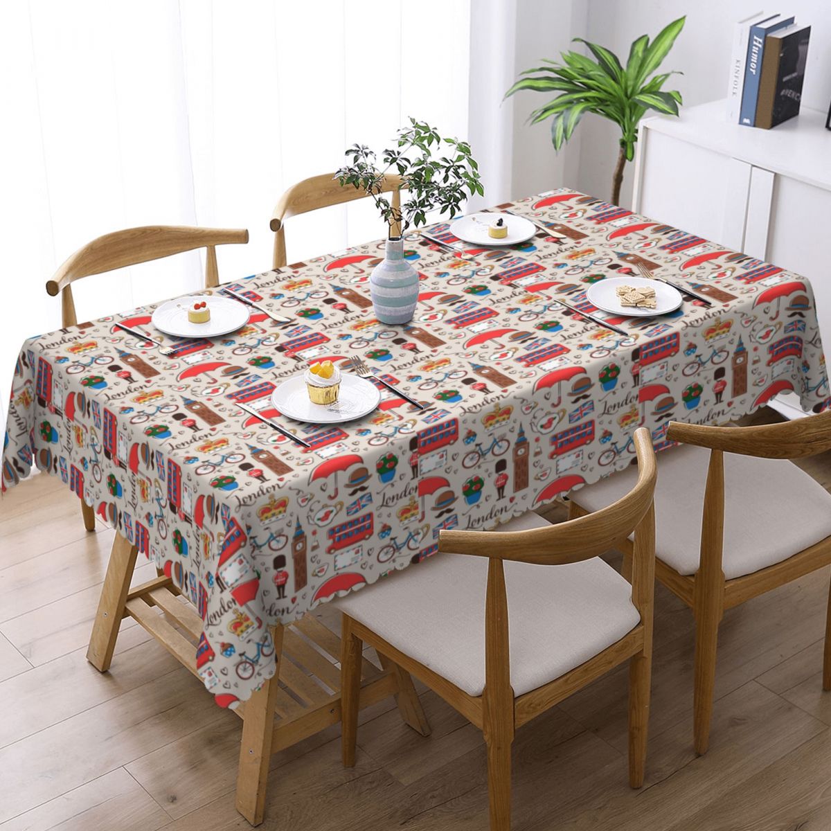 London Pattern Rectangular Tab – обзор и цена Home Textiles Uk