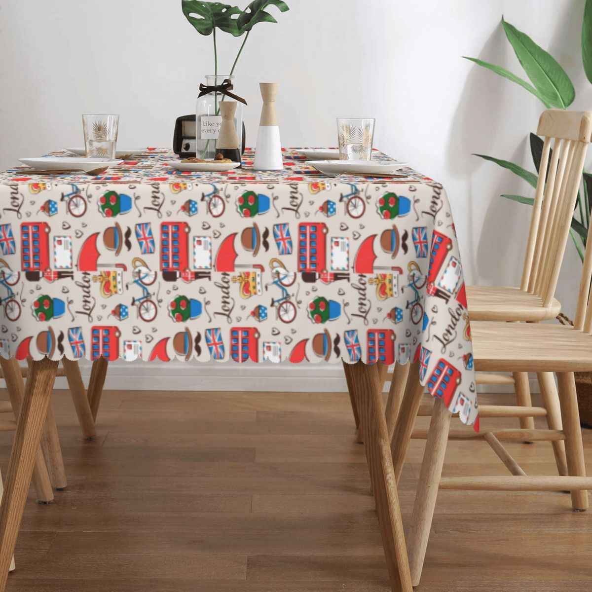 London Pattern Rectangular Tab – обзор и цена Home Textiles Uk