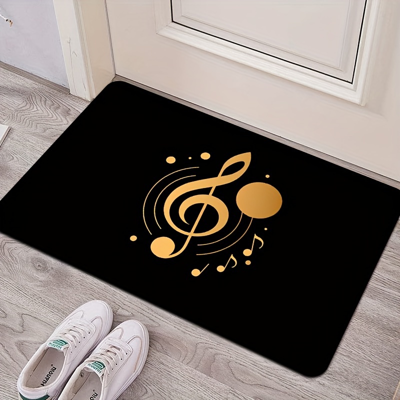 Simple Music Notes Area Rug, S – обзор и цена Home Textiles Notes