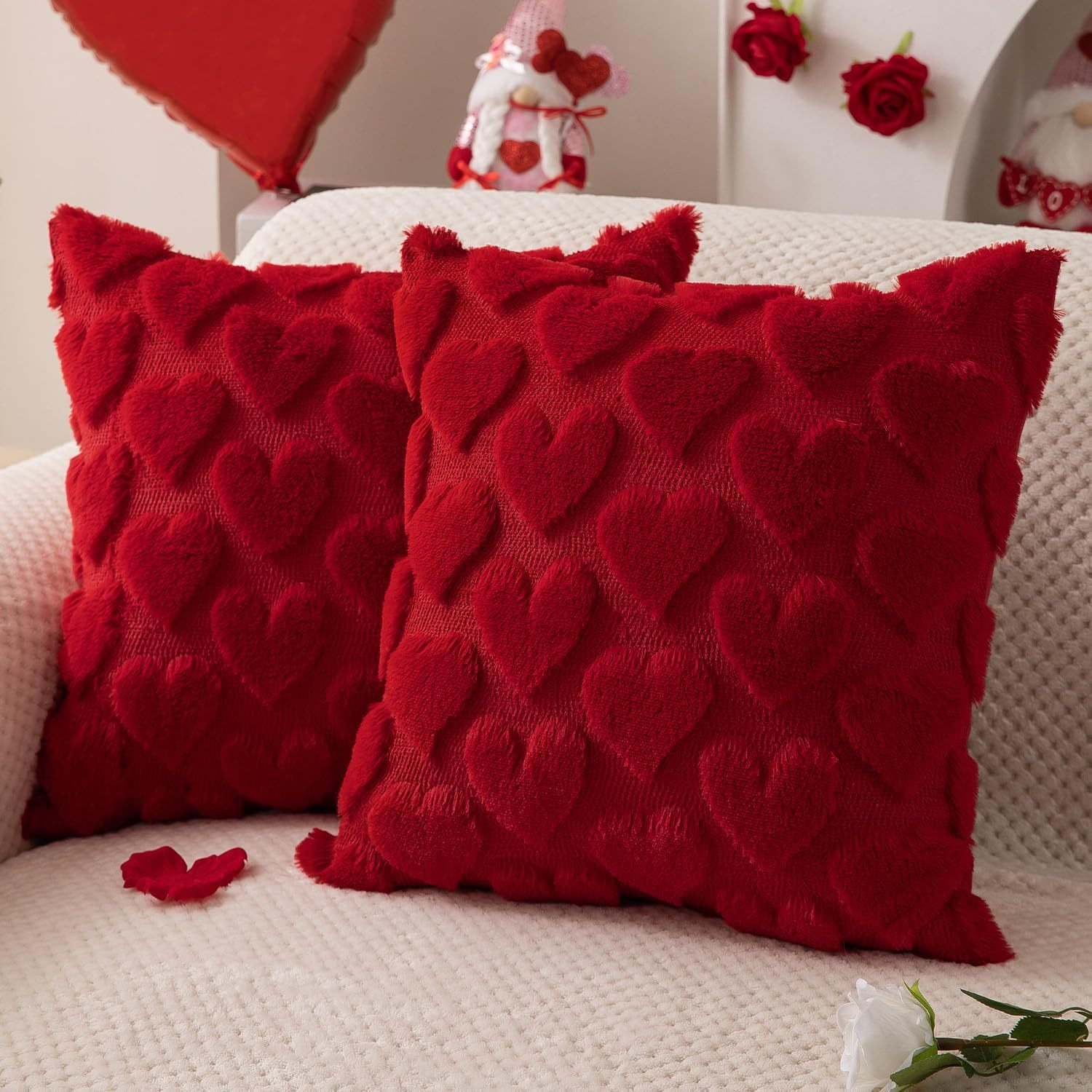 Valentine's Day Plush Pillow C – обзор и цена Pillow Cover 20X20