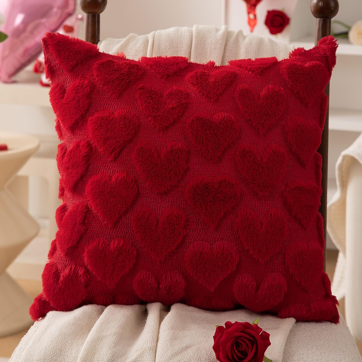 Valentine's Day Plush Pillow C – обзор и цена Pillow Cover 20X20