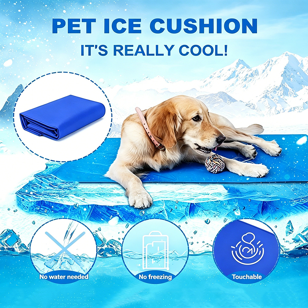 Summer Gel Pet Cooling Bed Mat – обзор и цена Cooling Pillow Gel