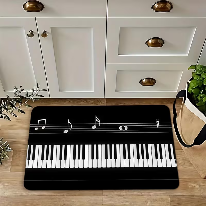 Black and White Piano Keys Kit – обзор и цена Home Textiles Notes