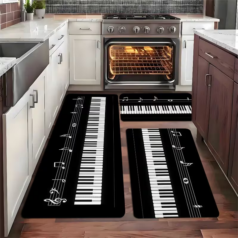 Black and White Piano Keys Kit – обзор и цена Home Textiles Notes