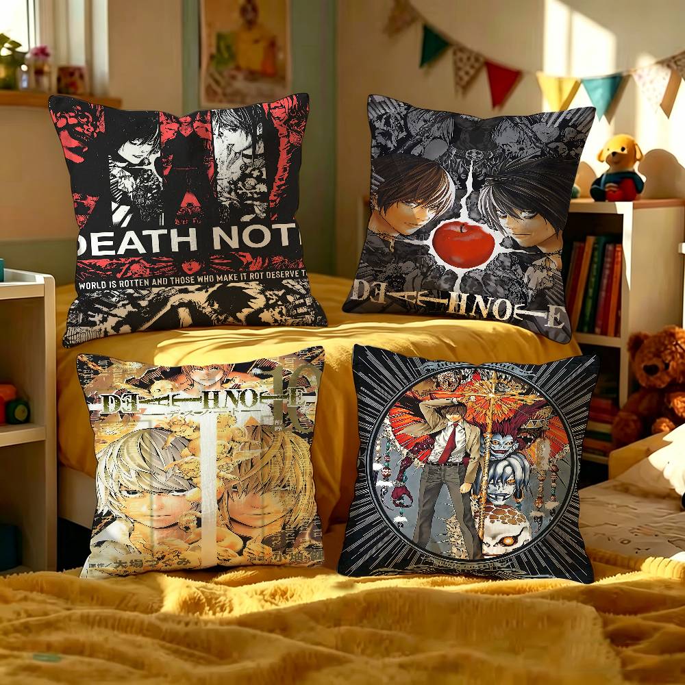 Anime D-Death note Pillowcase  – обзор и цена Home Textiles Notes