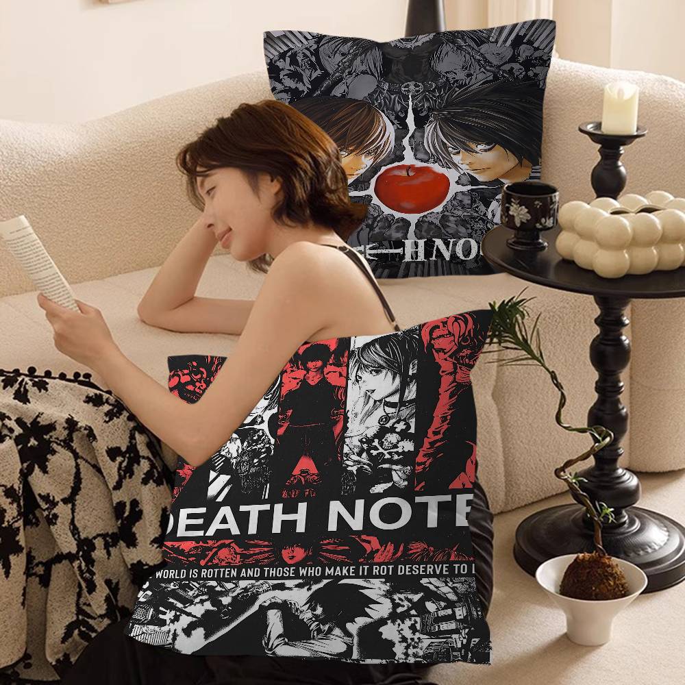 Anime D-Death note Pillowcase  – обзор и цена Home Textiles Notes