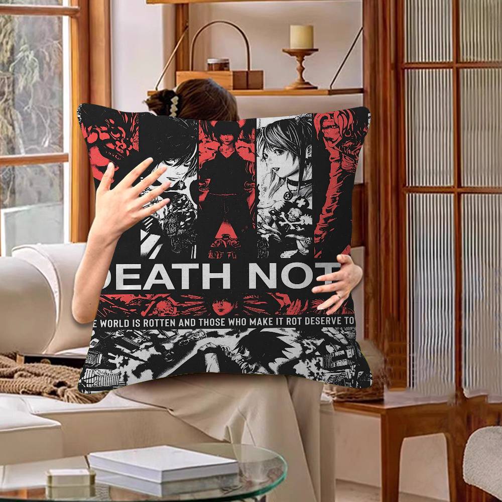 Anime D-Death note Pillowcase  – обзор и цена Home Textiles Notes