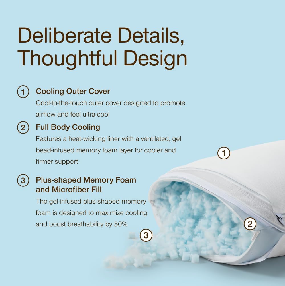 Cooling Body Pillow with Adjus – обзор и цена Cooling Pillow Gel