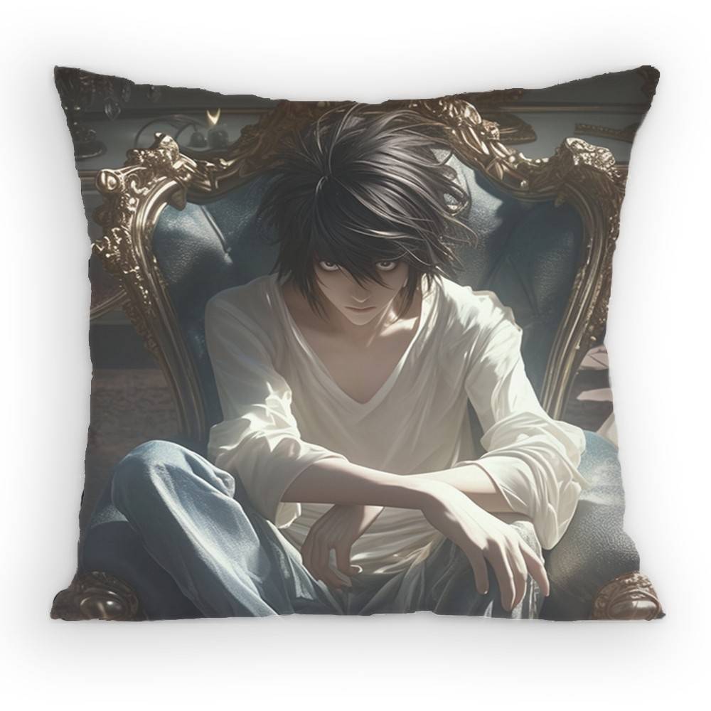 Anime Death Note L Pillow Case – обзор и цена Home Textiles Notes