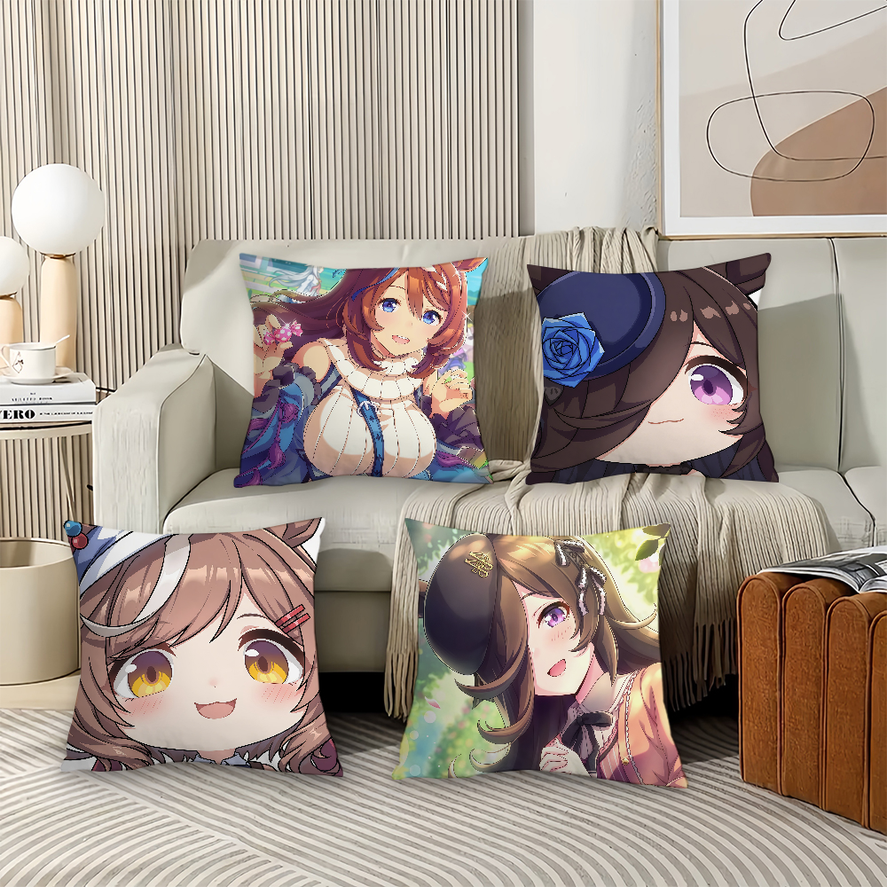 Anime Umamusume Pretty Derby S – обзор и цена Pillow Cover 20X20
