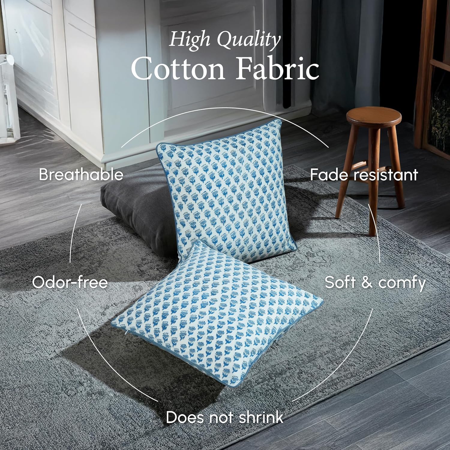 100% Cotton Throw Pillow Cover – обзор и цена Pillow Cover 20X20