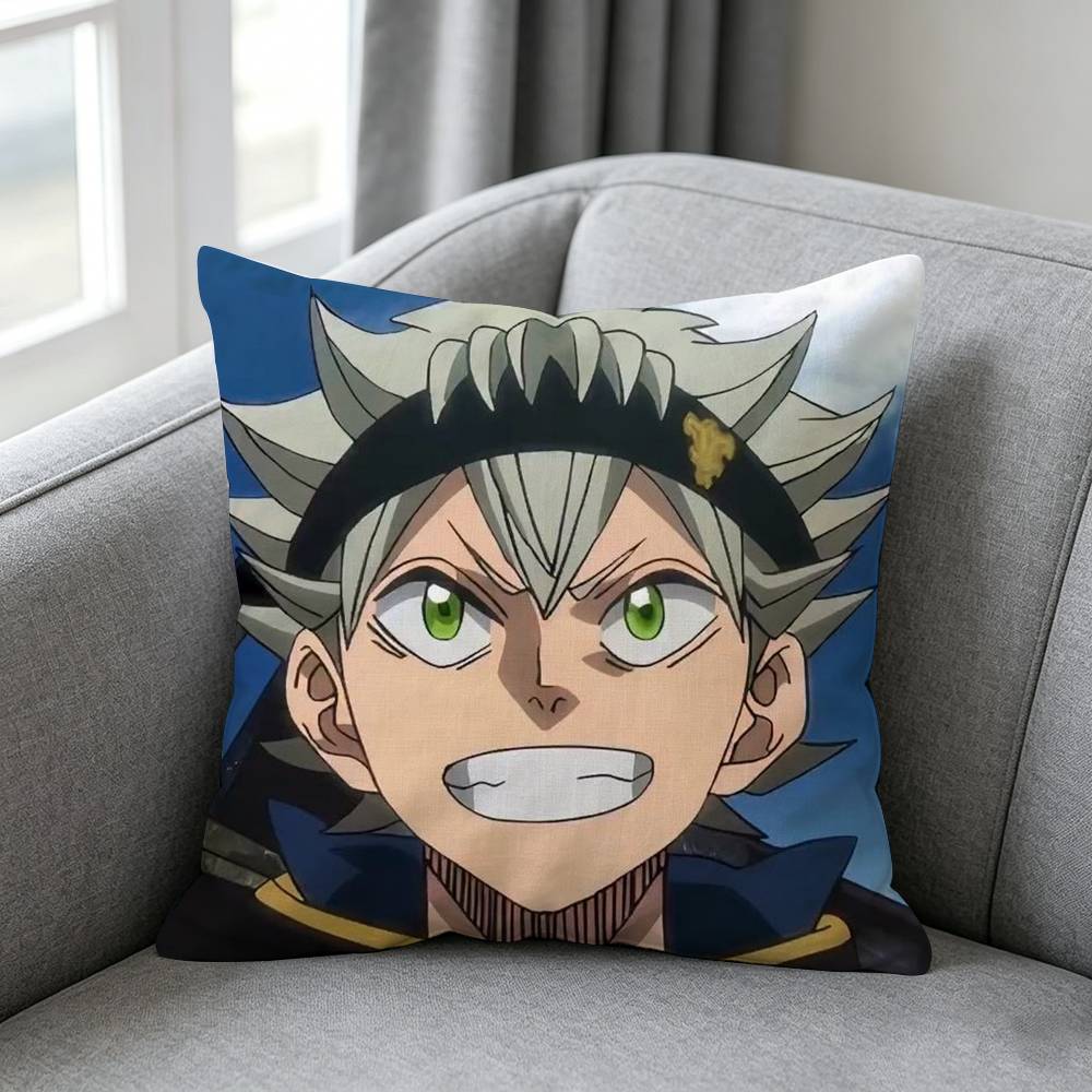 Black Clover-r Pillow cover gi – обзор и цена Home Textiles Definition