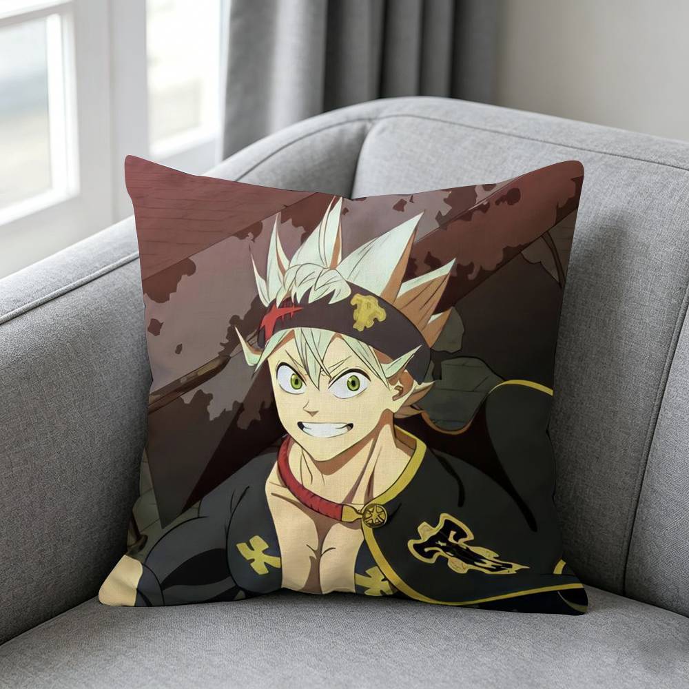 Black Clover-r Pillow cover gi – обзор и цена Home Textiles Definition